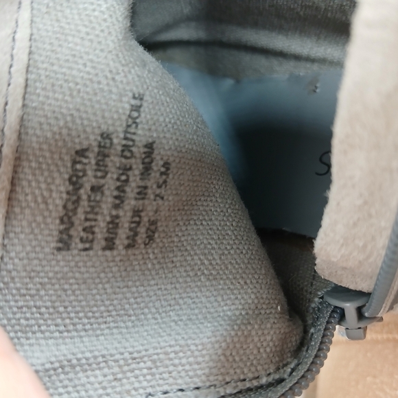 Coconuts By Matisse Margarita Gray Suede Pointed Toe Ankle Booties #1020 - Picture 11 of 12